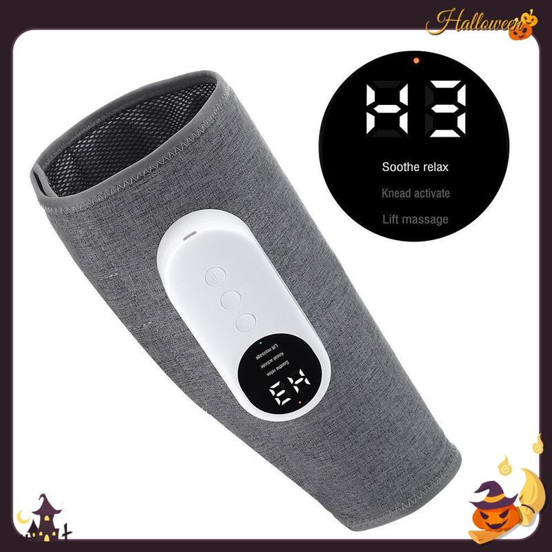 New Model Leg Massager Calf Muscle Device for Meridian Dredging Varicose Veins Electric Heated Kneading with Foot Massage Function Starry Gray 1 Pcs Air Pressure Kneading Rechargeable No Wire Restraints 3 Levels Hot Compress